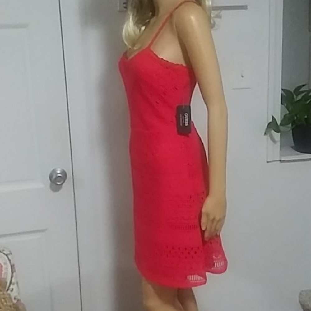 Guess crochet mini dress size 4